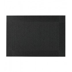 Lugar americano Avulso gana Preto 45x30cm